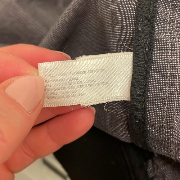 Blue Puffer Jacket with Ribbed Collar and Cuffs - Picture 10 of 10